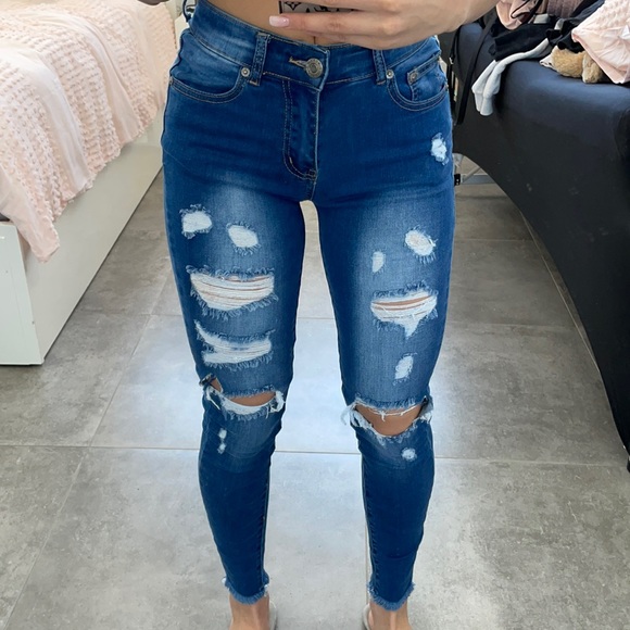 Jeans | Size 6 Jeans With Rips | Poshmark